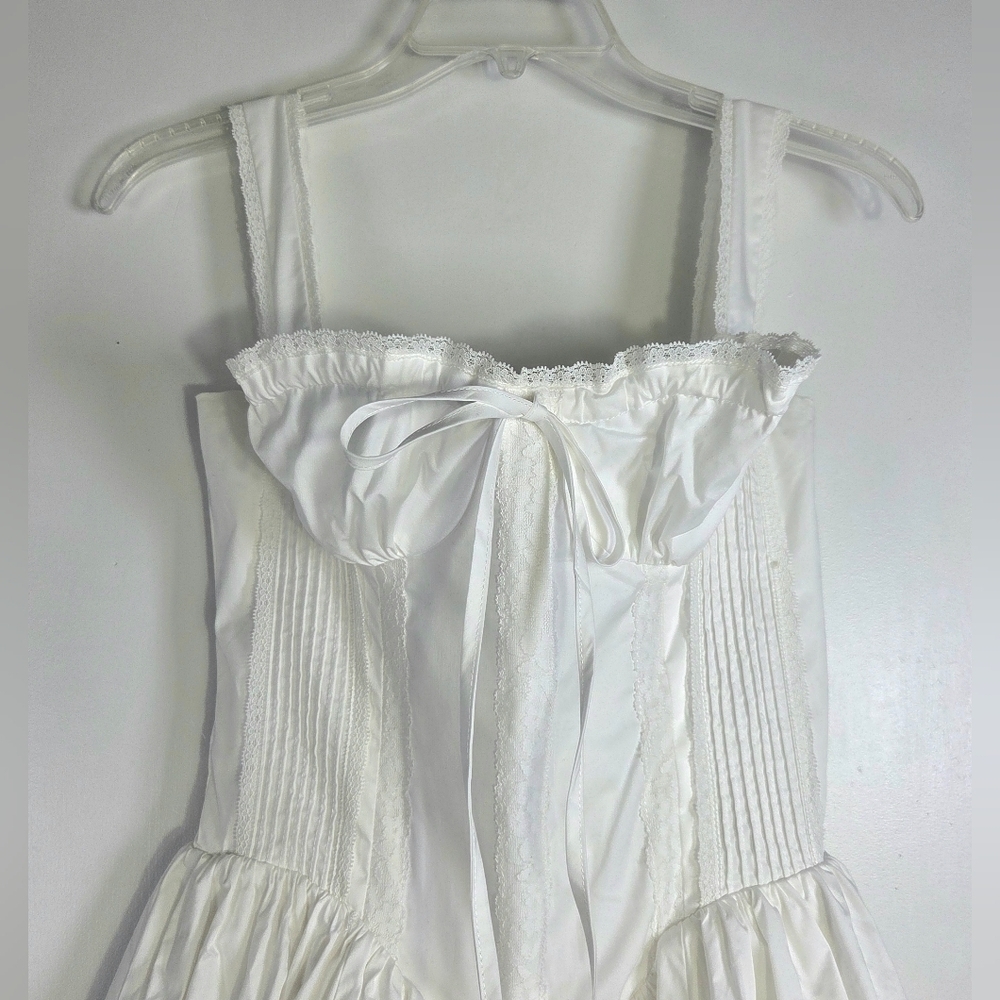 NEW MISS ROSIER CAMILLE CORSET COQUETTE MINI DRESS. - Picture 4 of 10